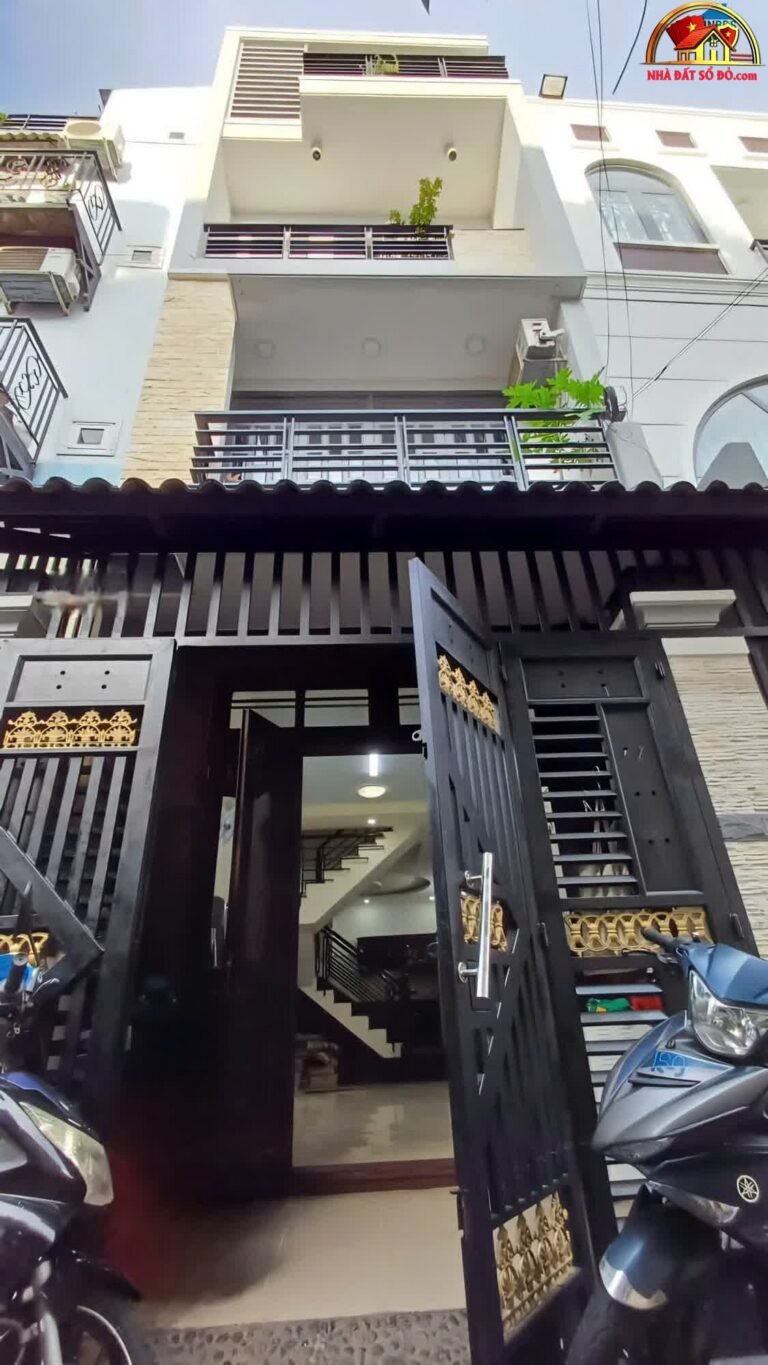 Nhà đất sổ đỏ Tân Bình: Bán nhà 4 tầng HXH 56m² chỉ 9 tỷ