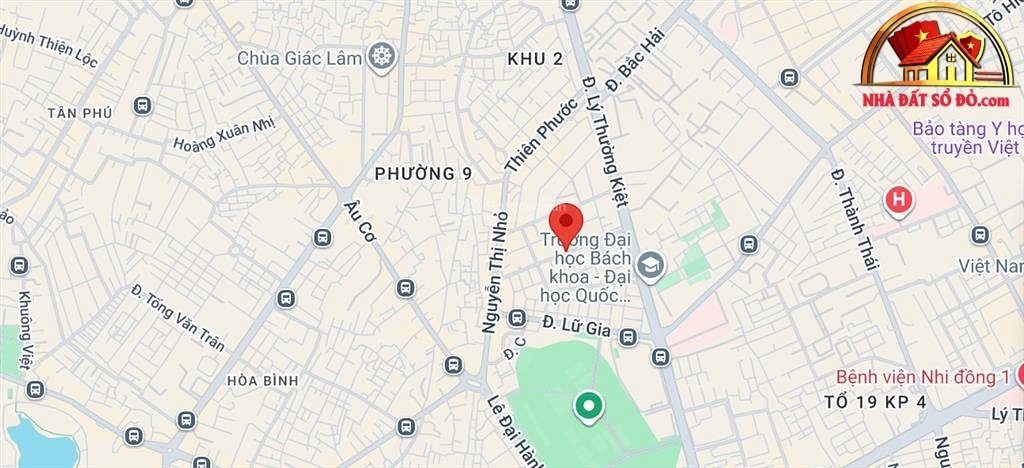 Bán nhà riêng sổ đỏ Quận 11 Hồ Chí Minh giá chỉ 19.5 tỷ