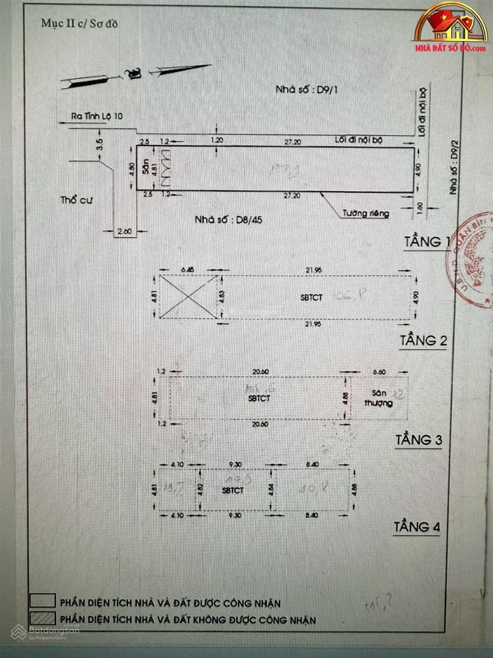 Nhà đất sổ đỏ TP.HCM – Bán nhà 150m2 tại Tỉnh lộ 10, P. Tân Tạo