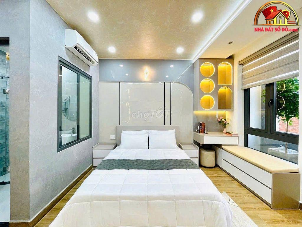 Nhà đất sổ đỏ Quận Bình Thạnh TP.HCM, 5 phòng ngủ, giá 10.3 tỷ