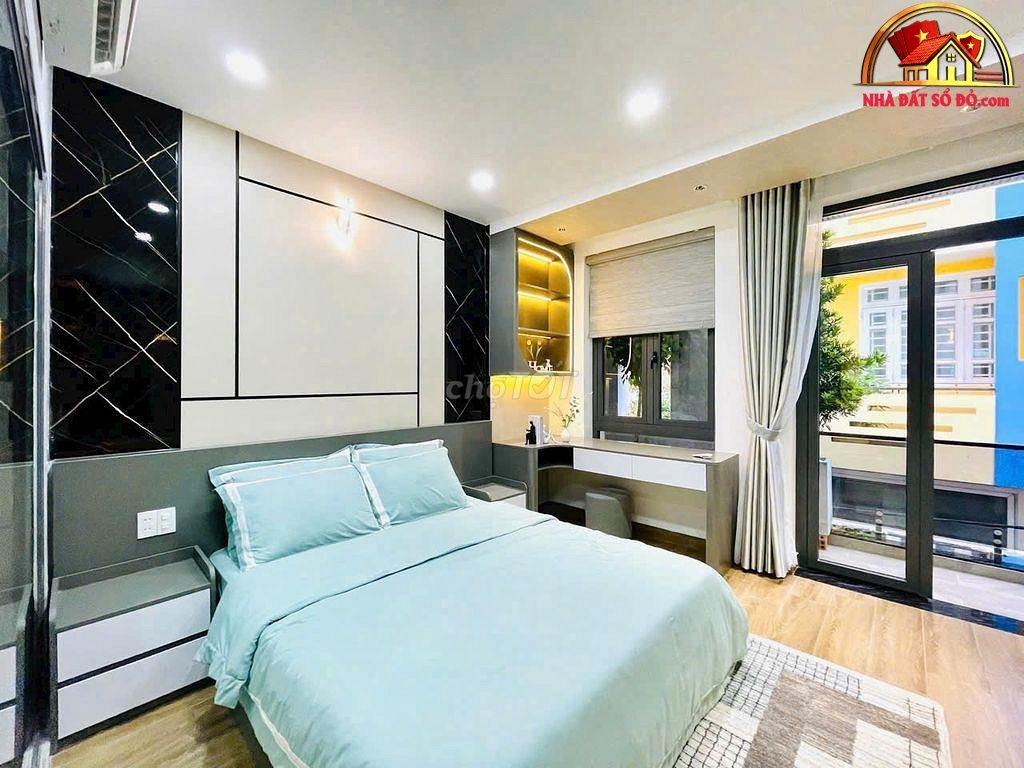 Nhà đất sổ đỏ Quận Bình Thạnh TP.HCM, 5 phòng ngủ, giá 10.3 tỷ
