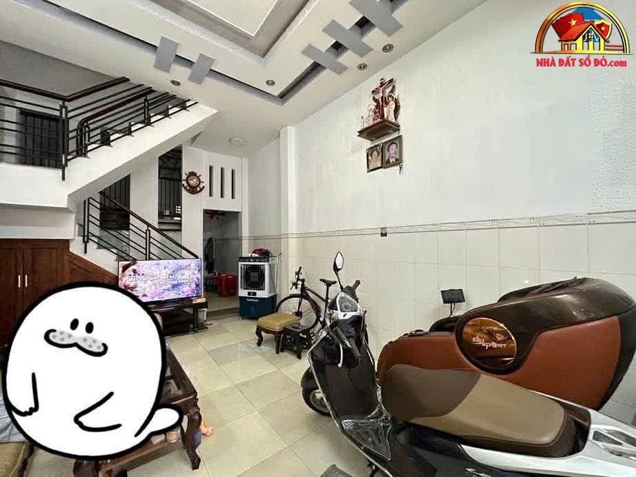 Nhà đất sổ đỏ Quận 12 – Bán nhà 3 tầng 53m2 hẻm Nguyễn Văn Quá