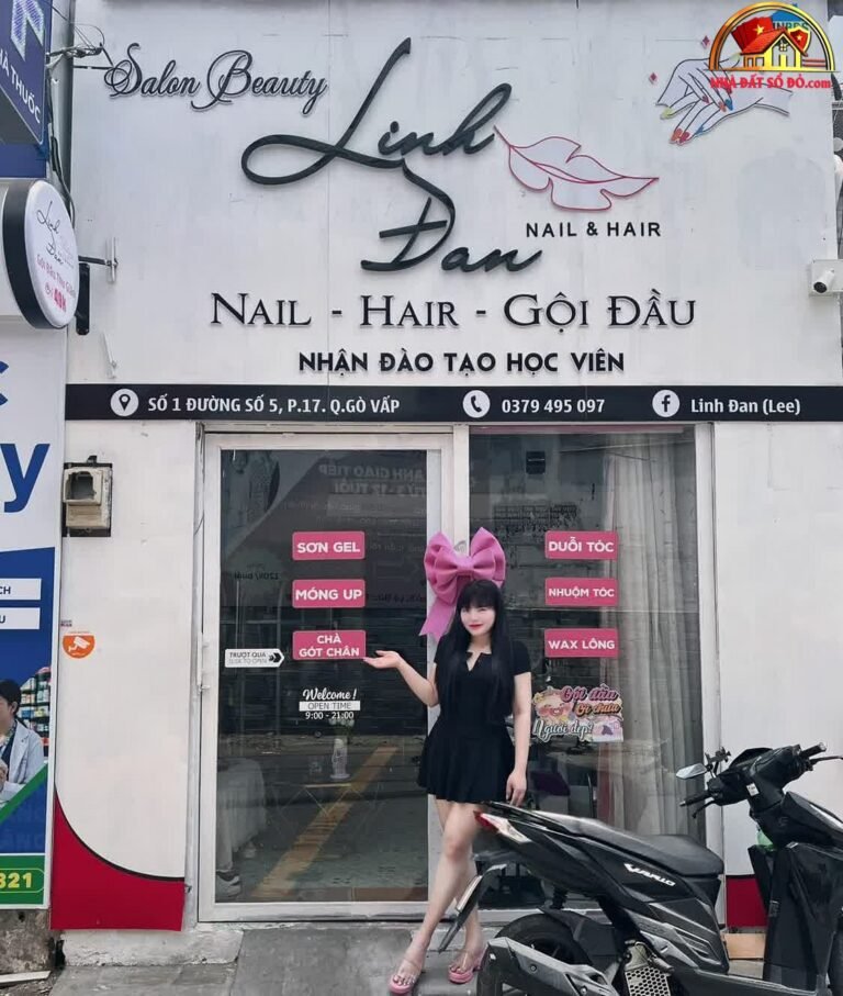 Bán tiệm nail sổ đỏ Gò Vấp TP.HCM giá 48 triệu