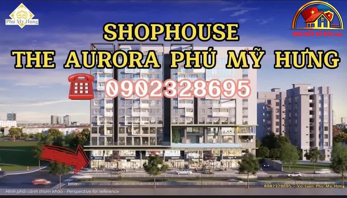Nhà đất sổ đỏ TP.HCM Shophouse Quận 7 – Đầu tư sinh lợi cao