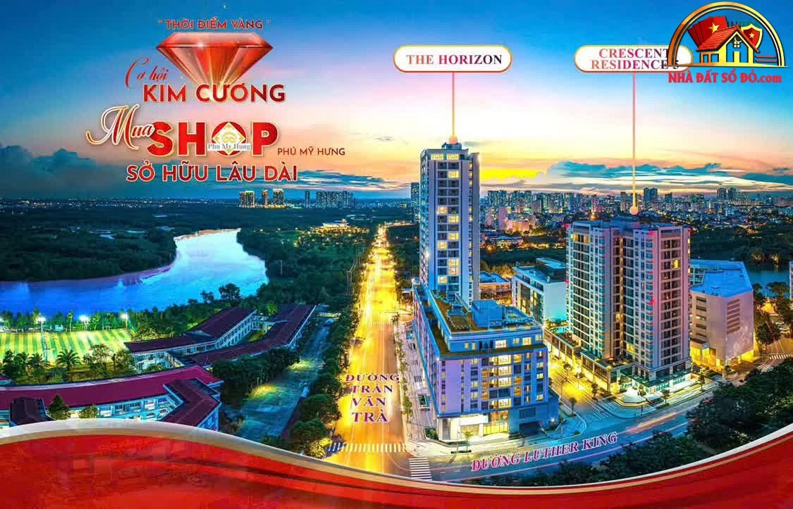 Nhà đất sổ đỏ TP.HCM Shophouse Quận 7 – Đầu tư sinh lợi cao