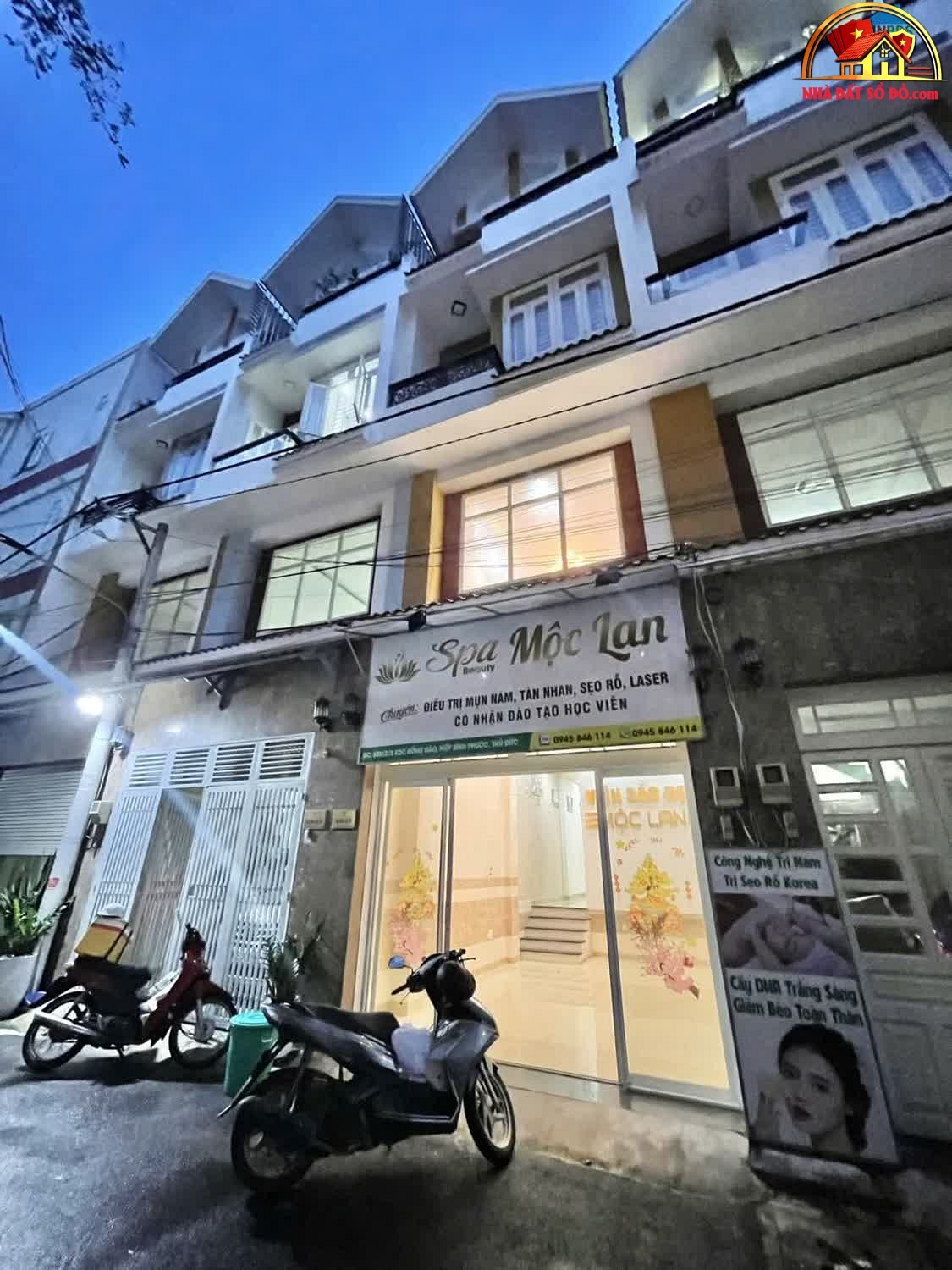 Nhà 4 Tầng KDC Hồng Đào Hẻm 5m – 55m2 – 8.2 tỷ – Bán nhà đất