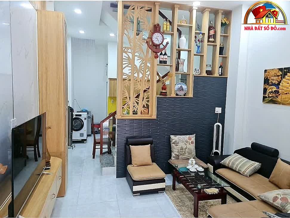 Bán nhà đất sổ đỏ TP.HCM Hẻm xe hơi Đường Số 12 Bình Hưng Hòa giá 4.85 tỷ