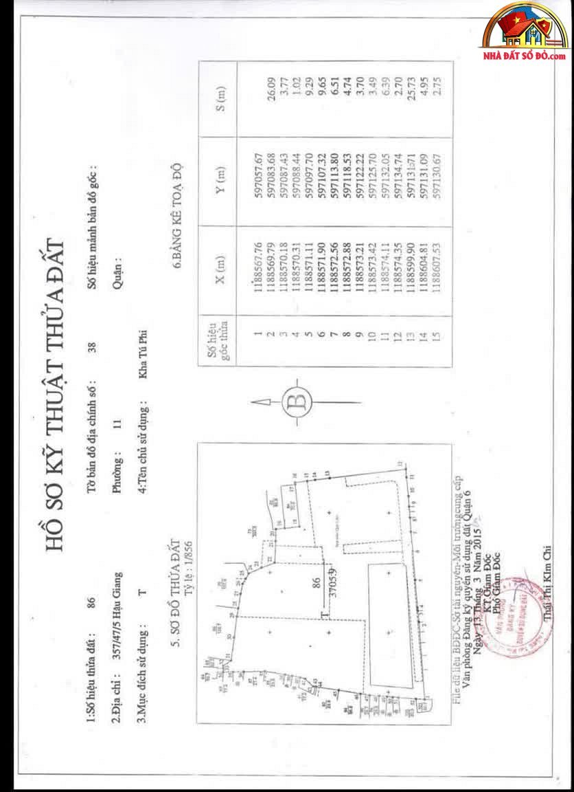 Bán đất mặt tiền 30m, tiện ích đầy đủ chỉ 350 tỷ – Quận 6 – Hồ Chí Minh – NHÀ ĐẤT BẤT ĐỘNG SẢN SỔ ĐỎ