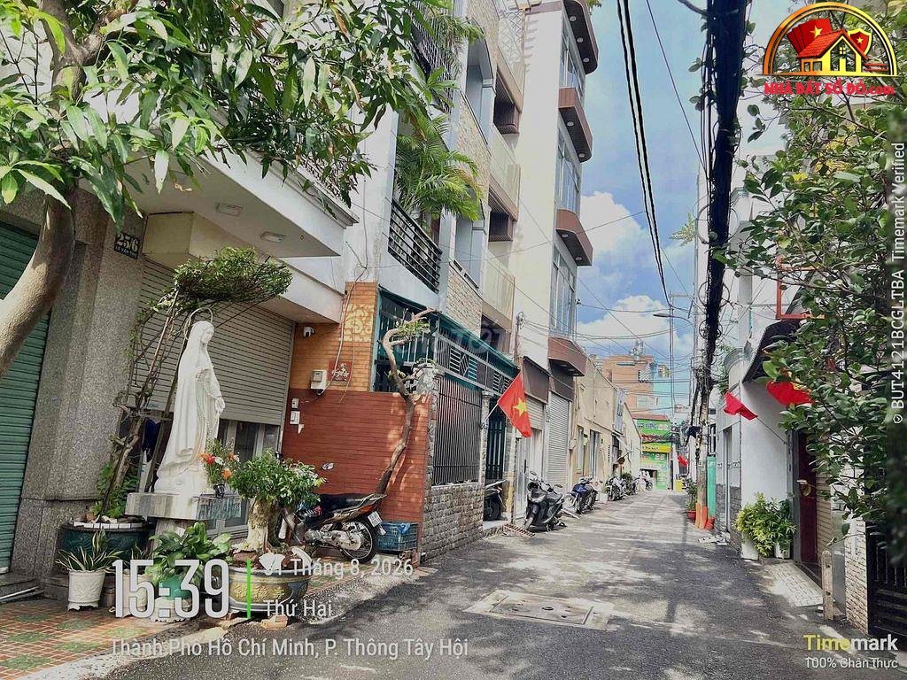 Nhà mới sửa, 33 m², cách mặt tiền 20m – Gò Vấp – NHÀ ĐẤT BẤT ĐỘNG SẢN SỔ ĐỎ