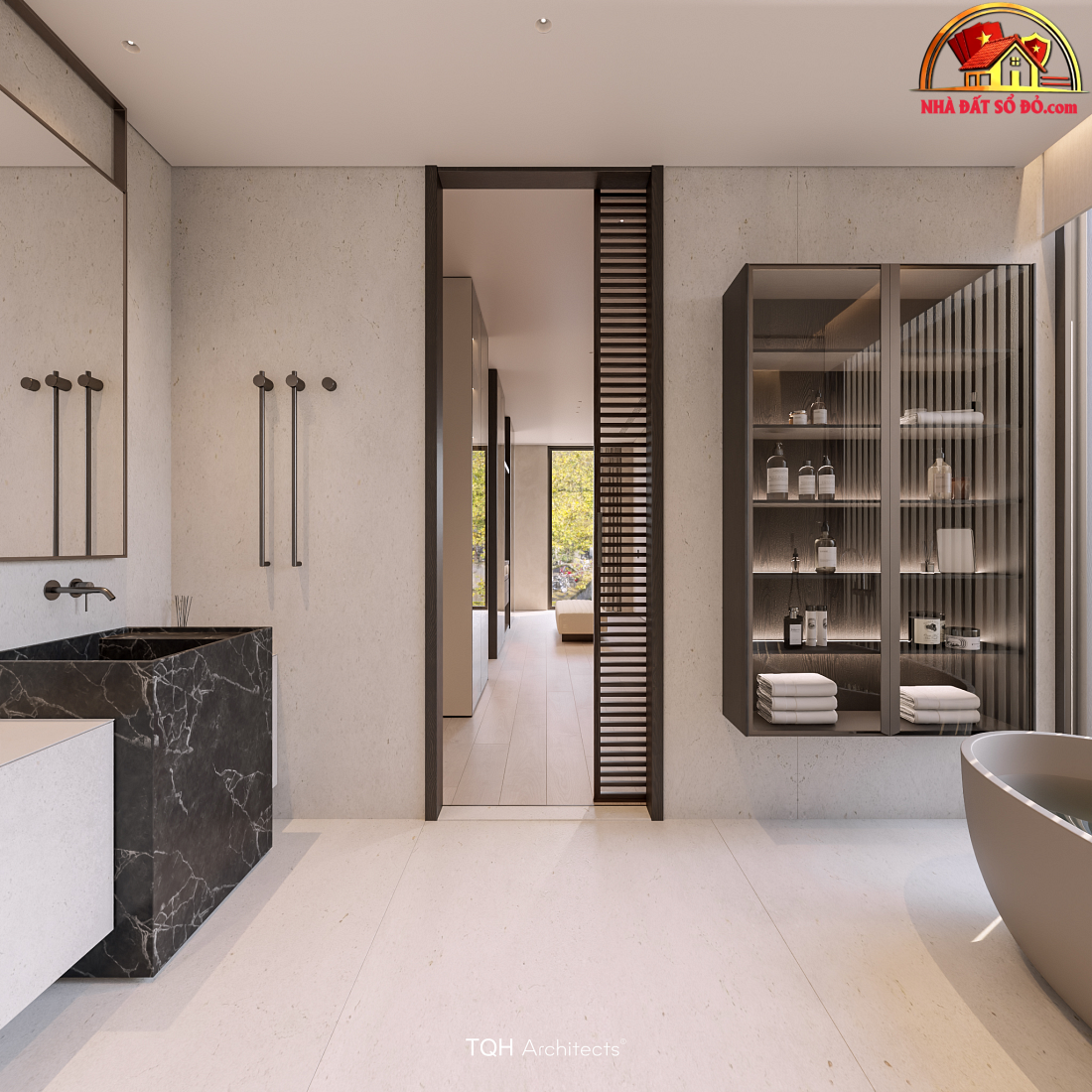 Biệt thự Thảo Điền: Sự kết hợp giữa nét tối giản và vật liệu công nghệ cao- Ảnh 14. Biệt thự Thảo Điền: Sự kết hợp giữa nét tối giản và vật liệu công nghệ cao- Ảnh 14.