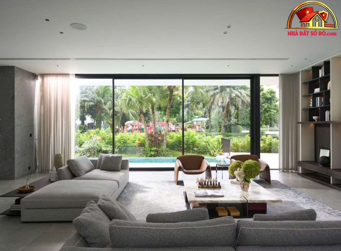 Biệt thự ven sông tại Hà Nội: Không gian sống nghỉ dưỡng cạnh hồ bơi vô cực- Ảnh 6.