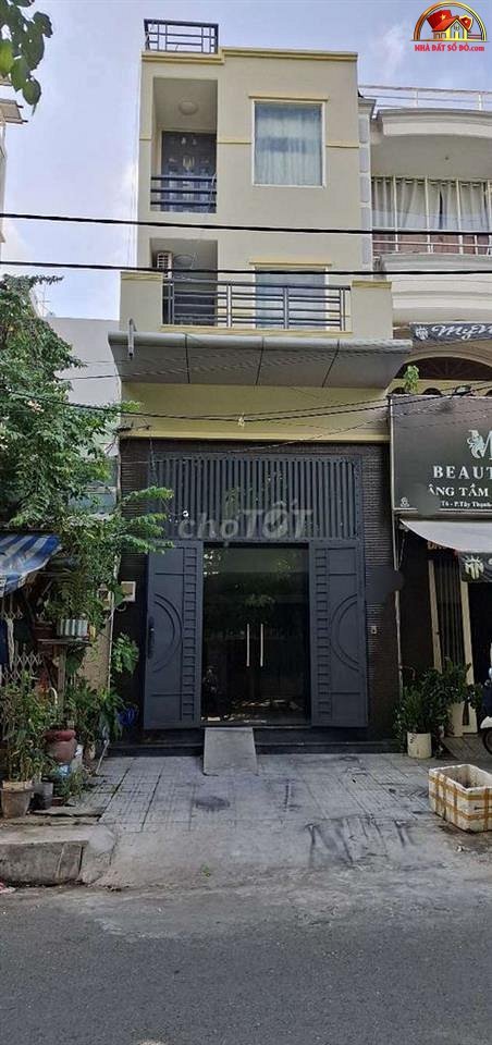 Nhà 4 tầng mặt tiền đường nhựa 8m, giá 10.5 tỷ – Tây Thạnh – Tân Phú – Hồ Chí Minh – NHÀ ĐẤT BẤT ĐỘNG SẢN SỔ ĐỎ
