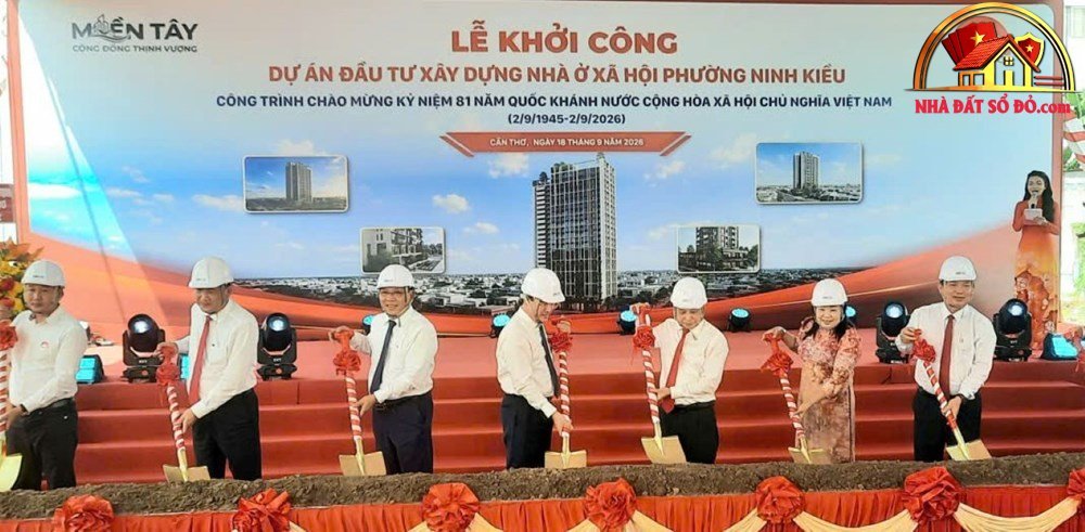 Cần Thơ: Đầu tư 568 tỉ đồng xây nhà ở xã hội phường Ninh Kiều  - ảnh 1