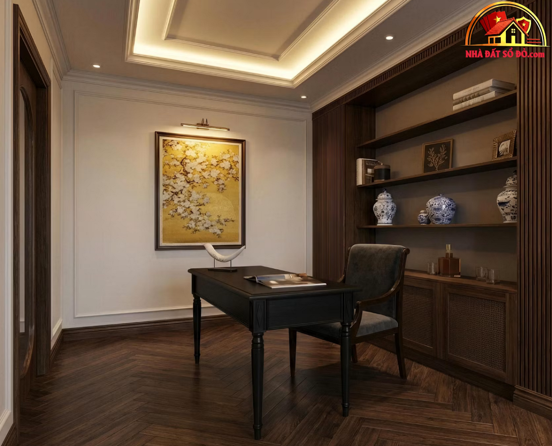 Căn hộ 2PN tối giản Hà Nội: Biến 1 phòng ngủ lấy góc làm việc ngập ánh sáng- Ảnh 6. Căn hộ 2PN tối giản Hà Nội: Biến 1 phòng ngủ lấy góc làm việc ngập ánh sáng- Ảnh 6.