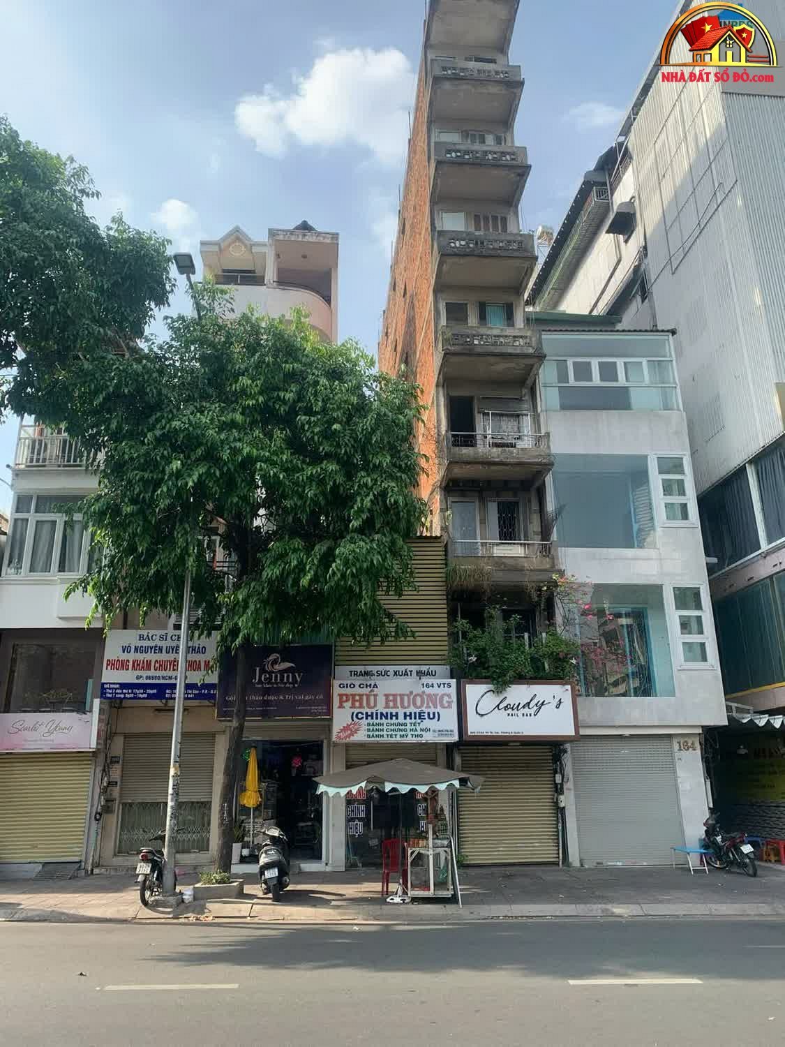 Mặt tiền Võ Thị Sáu, 79m², 5 tầng, giá thương lượng – Bán nhà đất Hồ Chí Minh