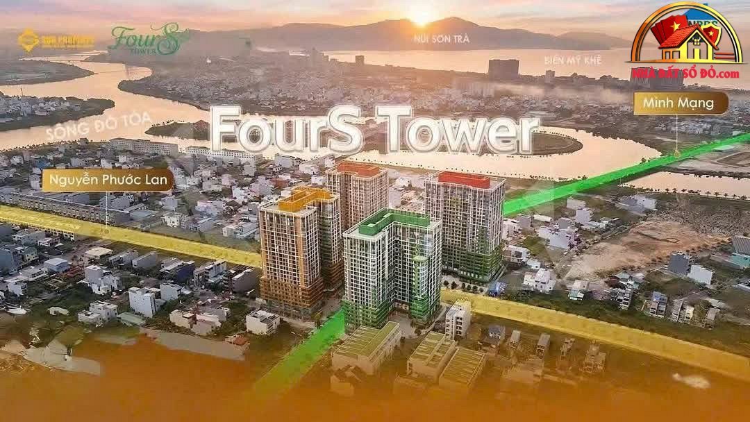 Căn hộ FourS Tower view biển, 61m² chỉ 2.4 tỷ – Đầu tư sinh lời cao