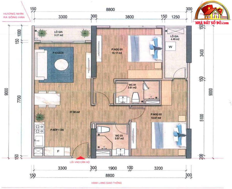 Căn hộ 2PN tại Capital Square – giá tốt chỉ từ 4.8 tỷ – NHÀ ĐẤT BẤT ĐỘNG SẢN SỔ ĐỎ