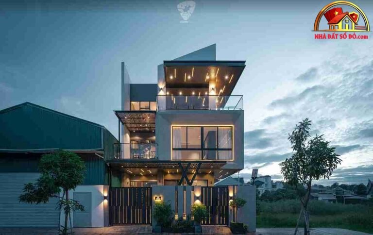Bất động sản thổ cư có sổ đỏ: Khám phá nhà phố 3 tầng ngoại ô Hà Nội