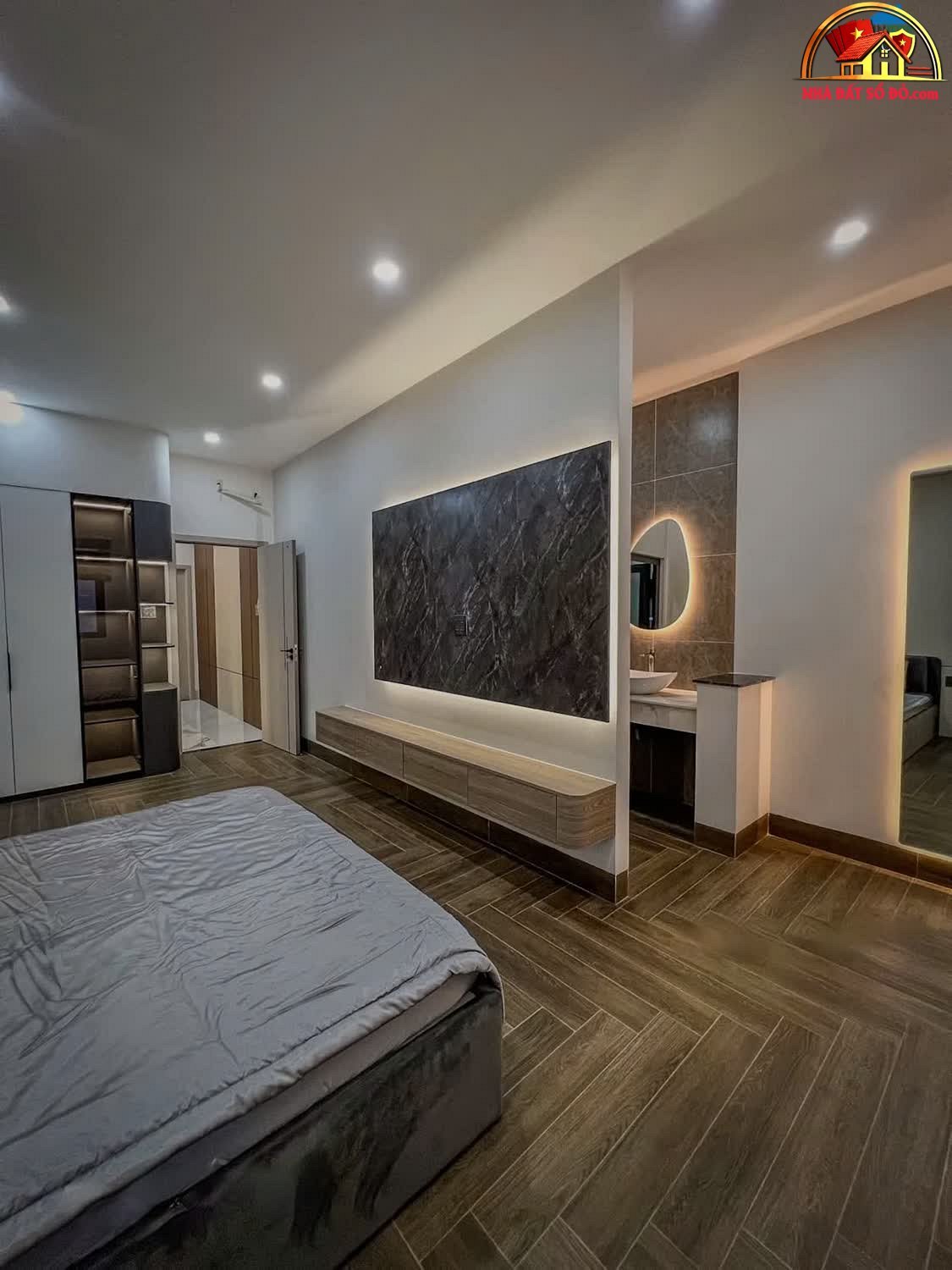 Nhà đất sổ đỏ Bình Tân – Nhà phố 1 trệt 2 lầu 64m2 giá 6.3 tỷ