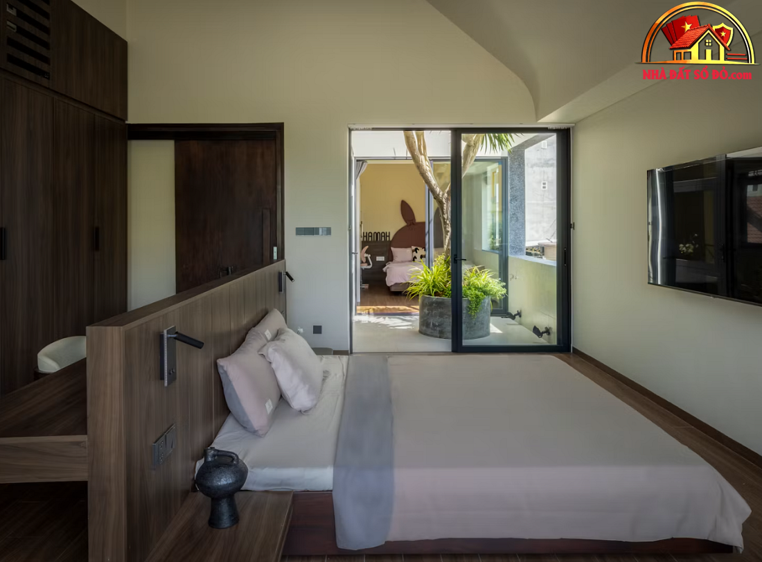 Nhà lô góc Phan Rang: Lớp vỏ đá rửa và phương án hướng nội ứng xử với nắng gió- Ảnh 10.