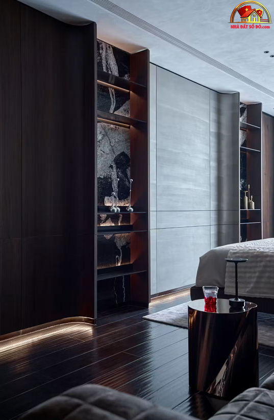Penthouse hướng sông Sài Gòn: Phong cách nghỉ dưỡng và sự chuyển tiếp không gian vô hình- Ảnh 10.