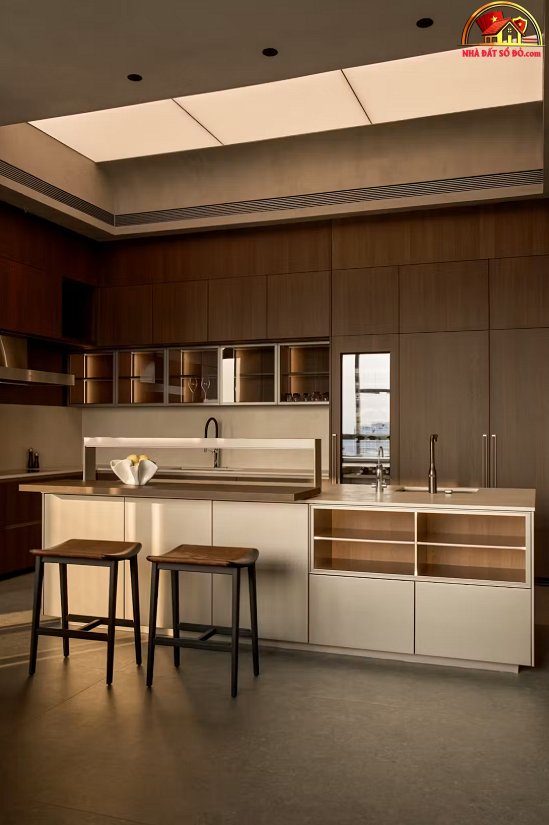 Penthouse hướng sông Sài Gòn: Phong cách nghỉ dưỡng và sự chuyển tiếp không gian vô hình- Ảnh 5.