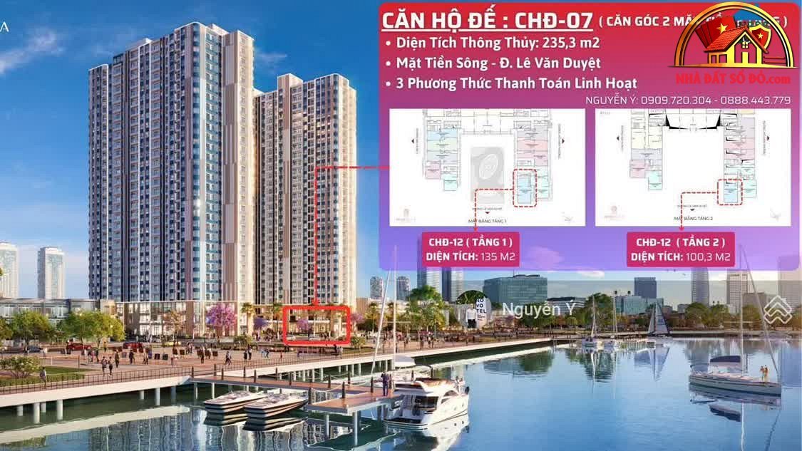 Bán shophouse 130m² giá chỉ 81 triệu, sông Hàn – Đà Nẵng – NHÀ ĐẤT BẤT ĐỘNG SẢN SỔ ĐỎ