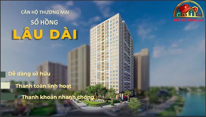 Nhà đất sổ đỏ liền kề The Ori Garden – SeaView Tower Đà Nẵng 1.2 tỷ