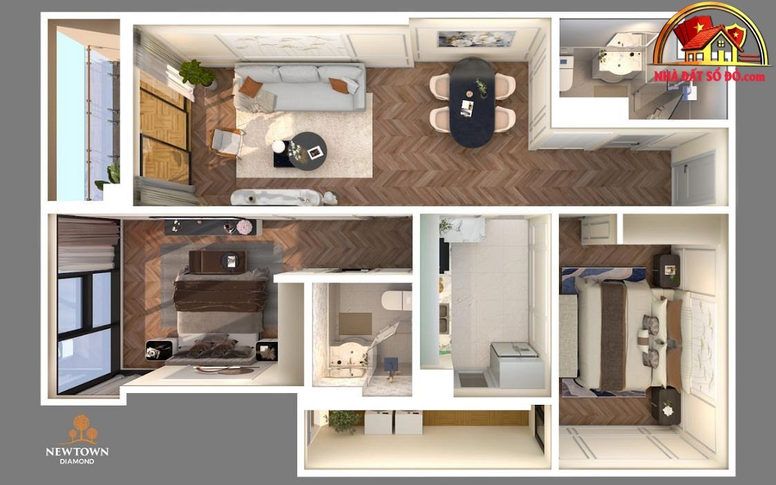 Căn hộ 2PN ven biển Đà Nẵng, giá chỉ 5.2 tỷ – nhà đất sổ đỏ