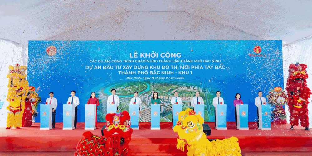 Khởi công dự án Vinhomes King Park tại Bắc Ninh - Review Nhà Phố - Mua bán nhà phố thổ cư - Reviewnhapho.com Vingroup khởi công dự án đầu tư xây dựng khu đô thị mới phía Tây tỉnh Bắc Ninh - ảnh 2