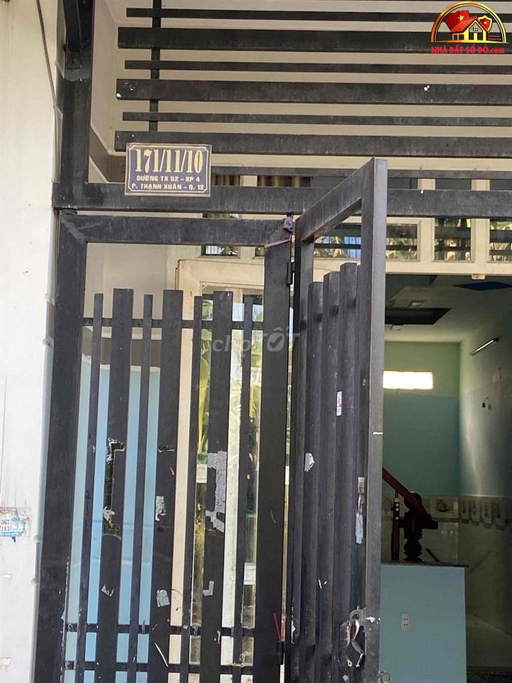 Nhà đất sổ đỏ Quận 12 TP.HCM – Bán nhà 32m2 giá 1.2 tỷ hẻm xe hơi