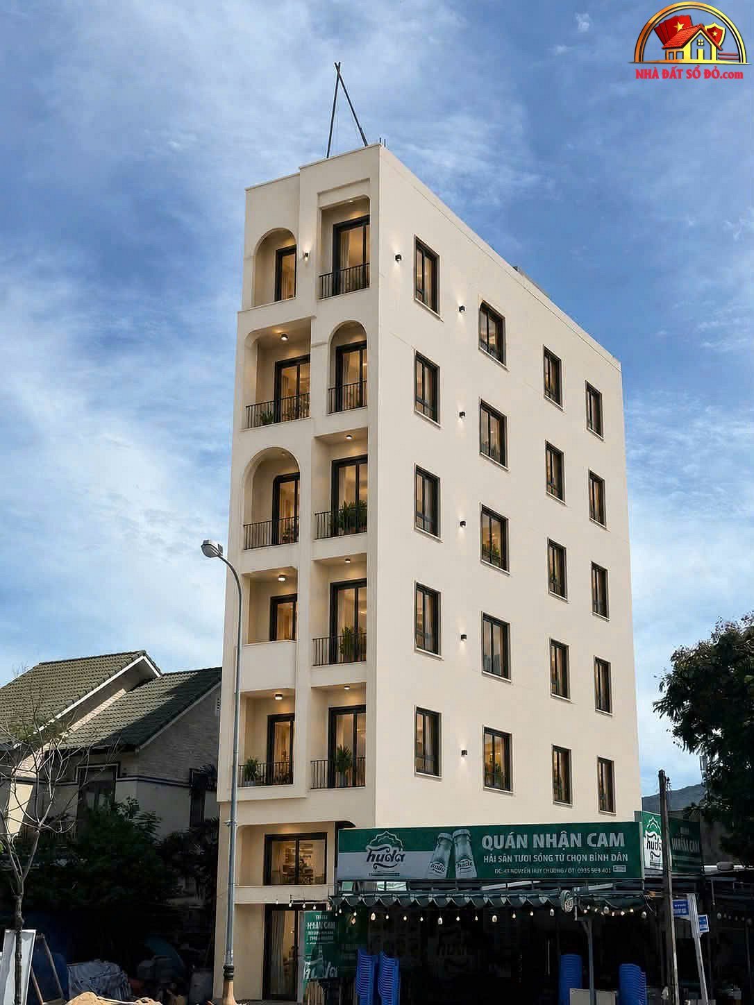 Bất động sản sổ đỏ Đà Nẵng: Toà căn hộ 7 tầng sát biển đường Nguyễn Huy Chương