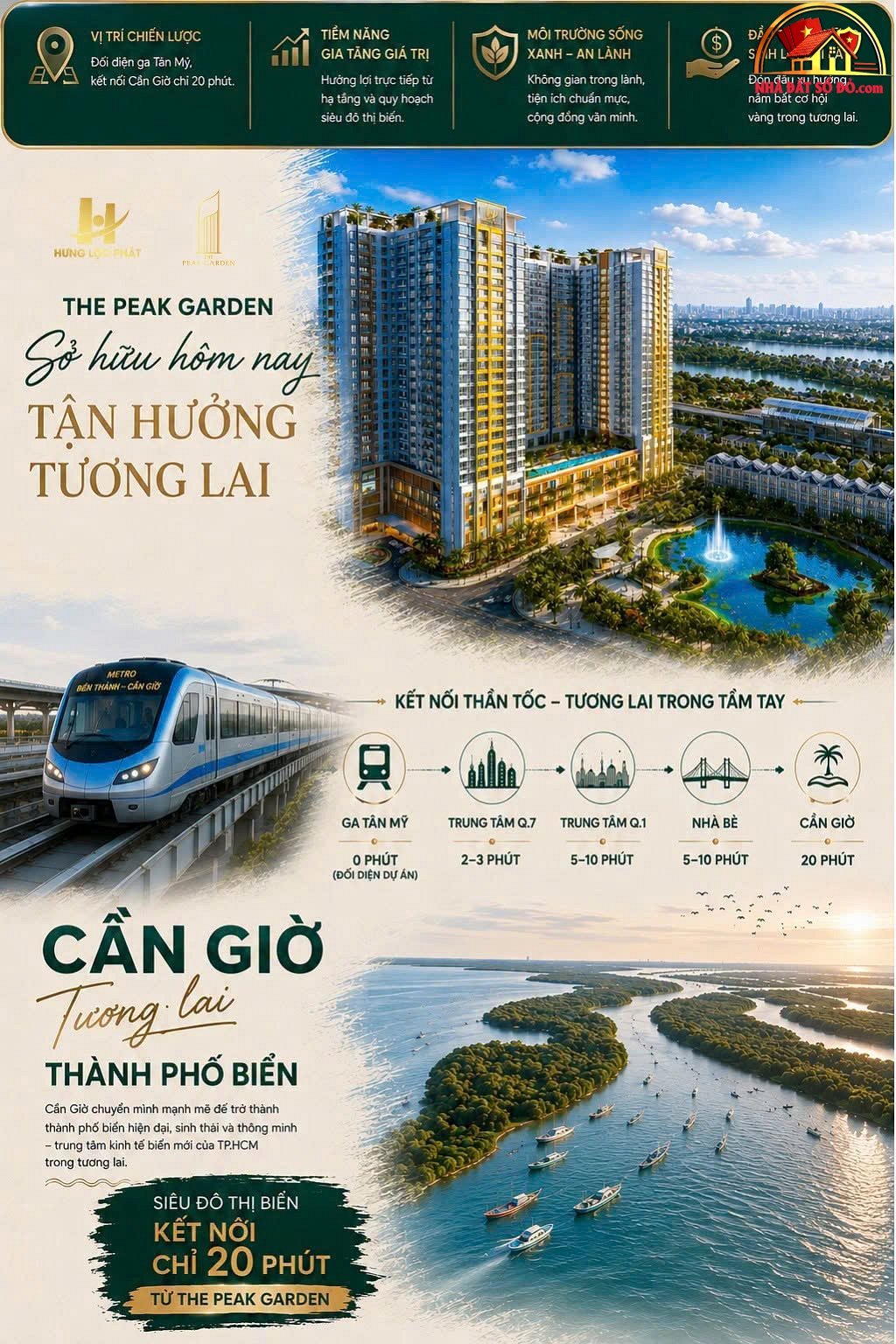 Căn hộ 70m² giá chỉ 4,2 tỷ – The Peak Garden Quận 7 – NHÀ ĐẤT BẤT ĐỘNG SẢN SỔ ĐỎ