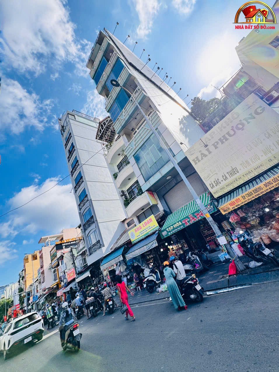 Nhà đất sổ đỏ Quận 1: Bán nhà mặt tiền Nguyễn Thái Học 7 tầng, giá 37 tỷ