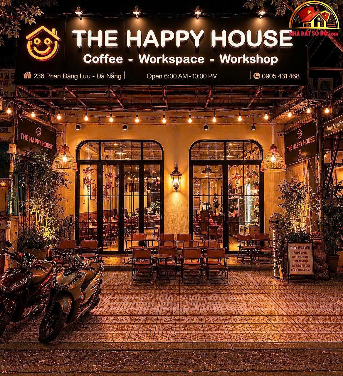 Cơ hội đầu tư quán cafe mặt tiền 187m2 – 395 triệu – Đà Nẵng