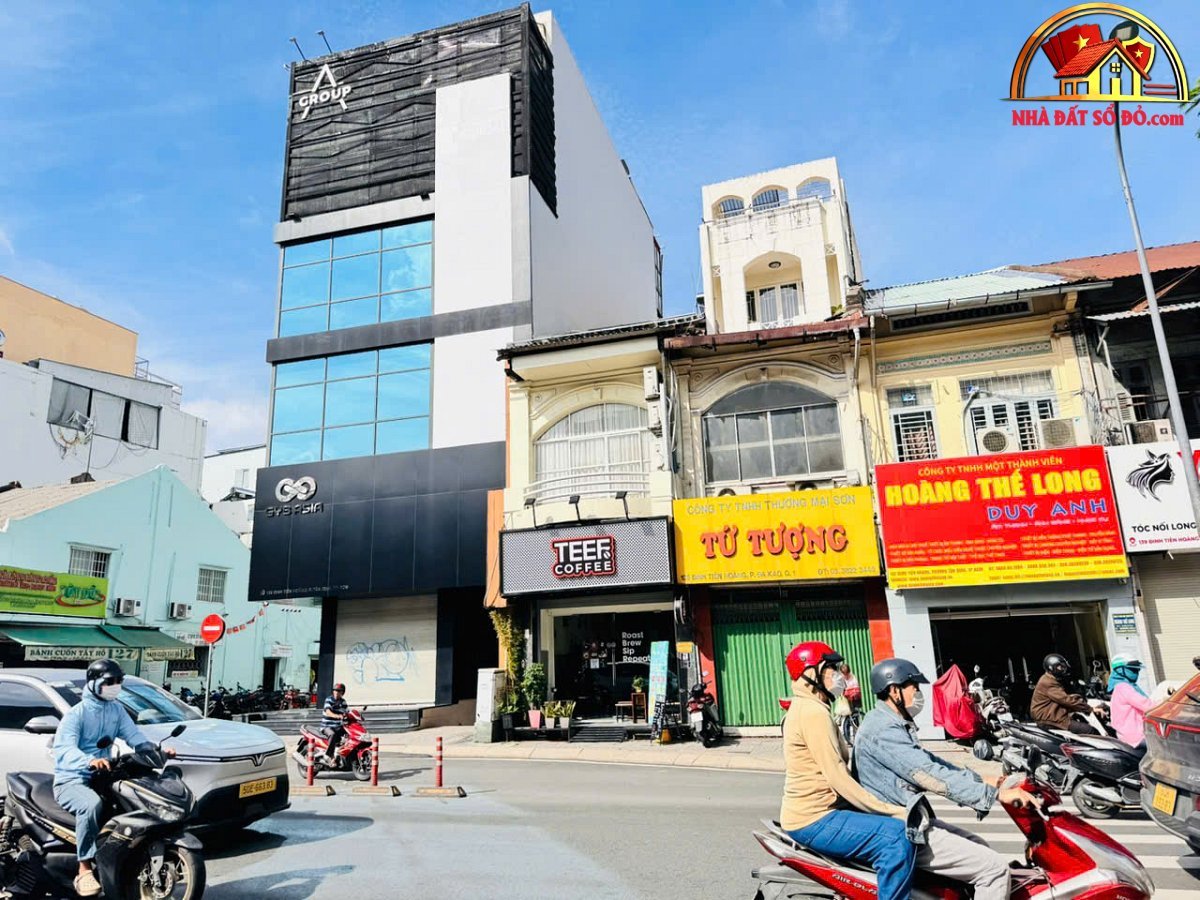 Nhà đất sổ đỏ TP.HCM: Bán nhà 3 tầng mặt tiền Đinh Tiên Hoàng, Tân Định, giá 33 tỷ