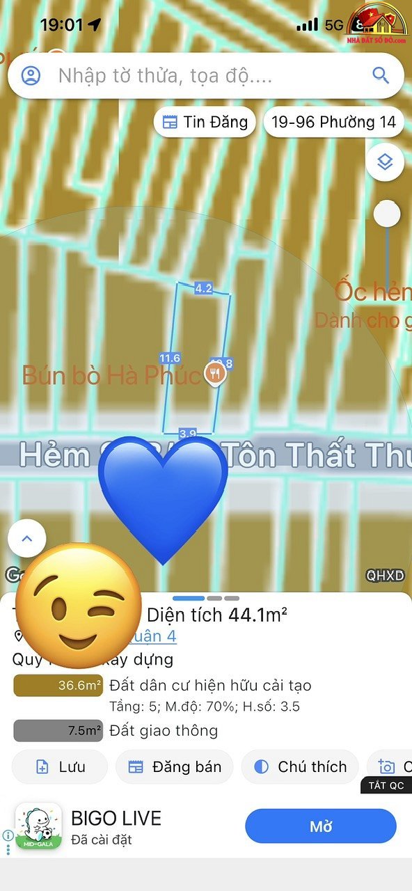 Bán nhà nở hậu 4.2m, 44m2 chỉ 6.7 tỷ – Tôn Thất Thuyết – Quận 4 – NHÀ ĐẤT BẤT ĐỘNG SẢN SỔ ĐỎ