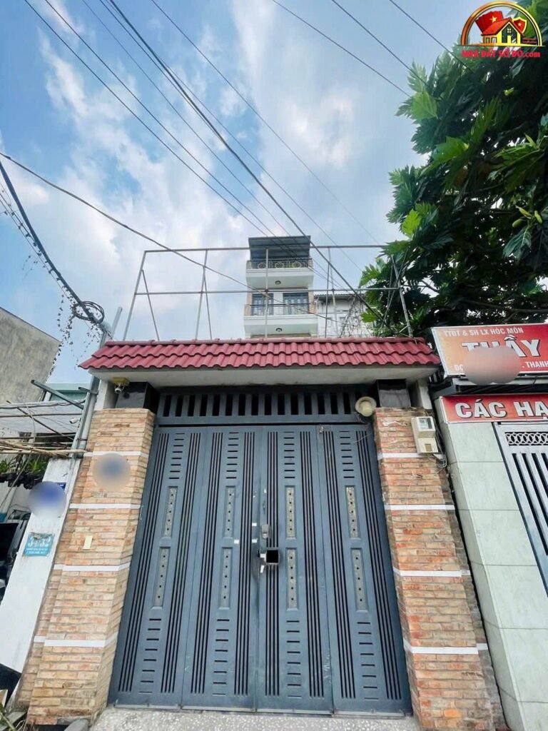 Nhà đất sổ đỏ Tô Ngọc Vân Thạnh Xuân Quận 12 TP.HCM, 138m2, 7.6 tỷ