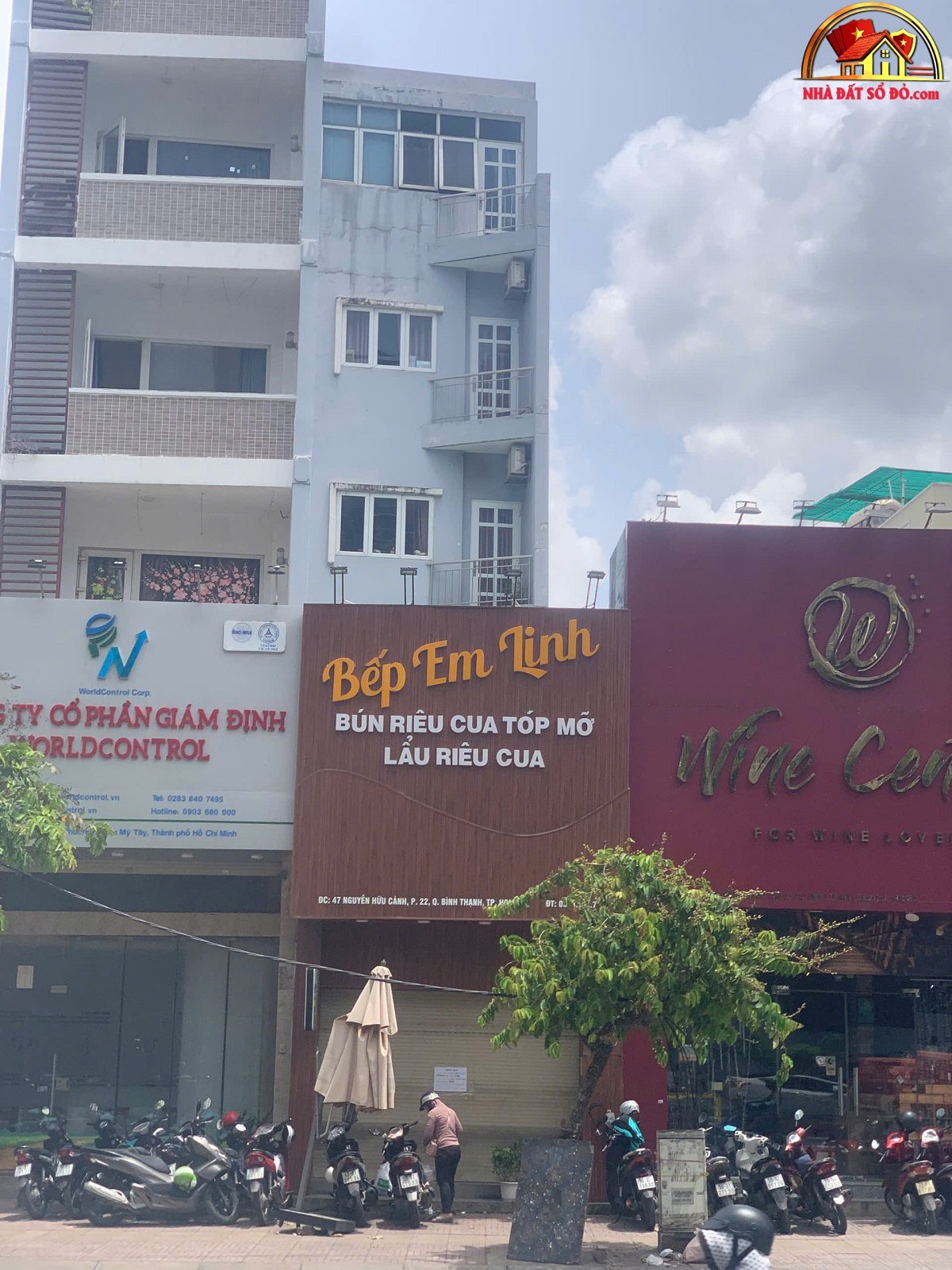 Bán nhà đất sổ đỏ TP.HCM 5 tầng 2 mặt tiền đường Nguyễn Hữu Cảnh giá 35 tỷ