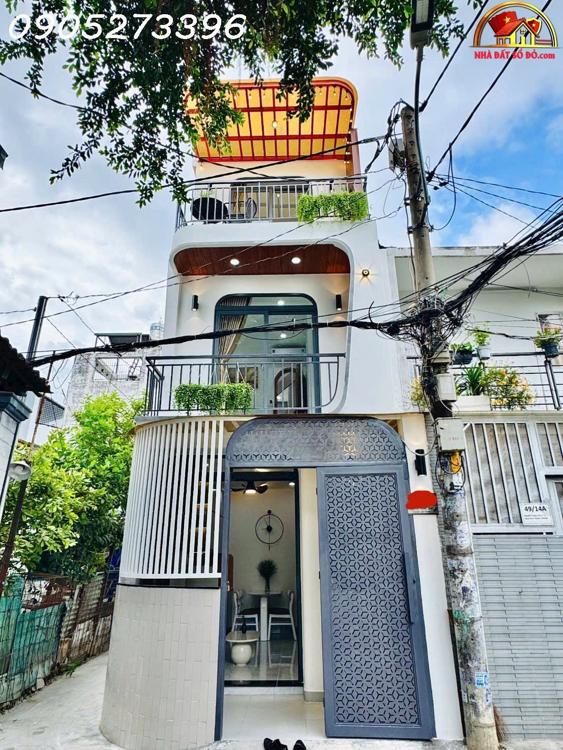 Nhà đẹp ngay chợ Cây Quéo, hẻm xe hơi, 4 phòng ngủ – 5 tỷ 980