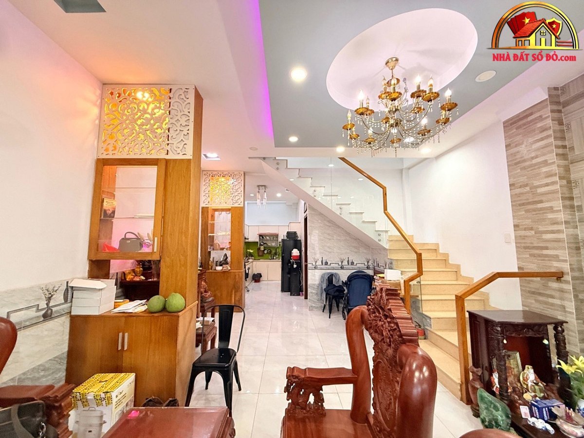 Nhà 2 tầng vuông vức sát chợ Thạch Đà Gò Vấp – 6.99 tỷ – Bán nhà đất