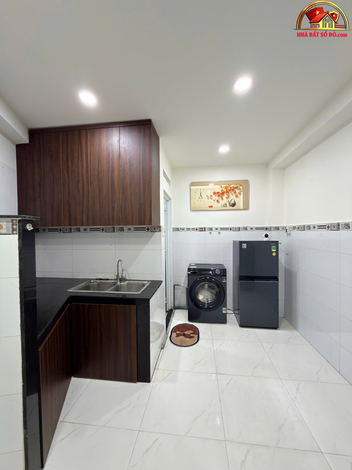 Nhà đất sổ đỏ Tân Bình 1 trệt 2 lầu hẻm 4m Ni Sư Huỳnh Liên giá 2.88 tỷ
