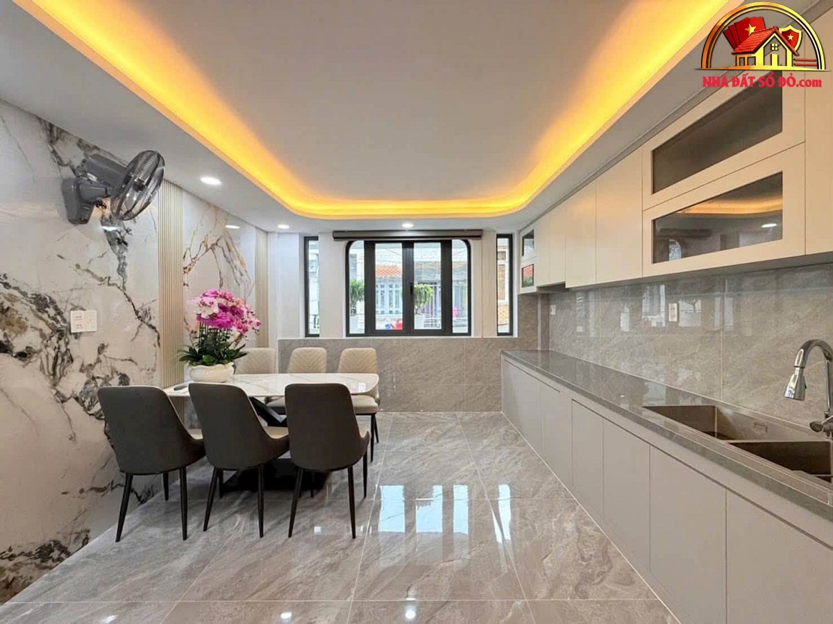 Nhà đất sổ đỏ Phạm Văn Chiêu Gò Vấp 5 tầng gara ô tô nhỉnh 8 tỷ
