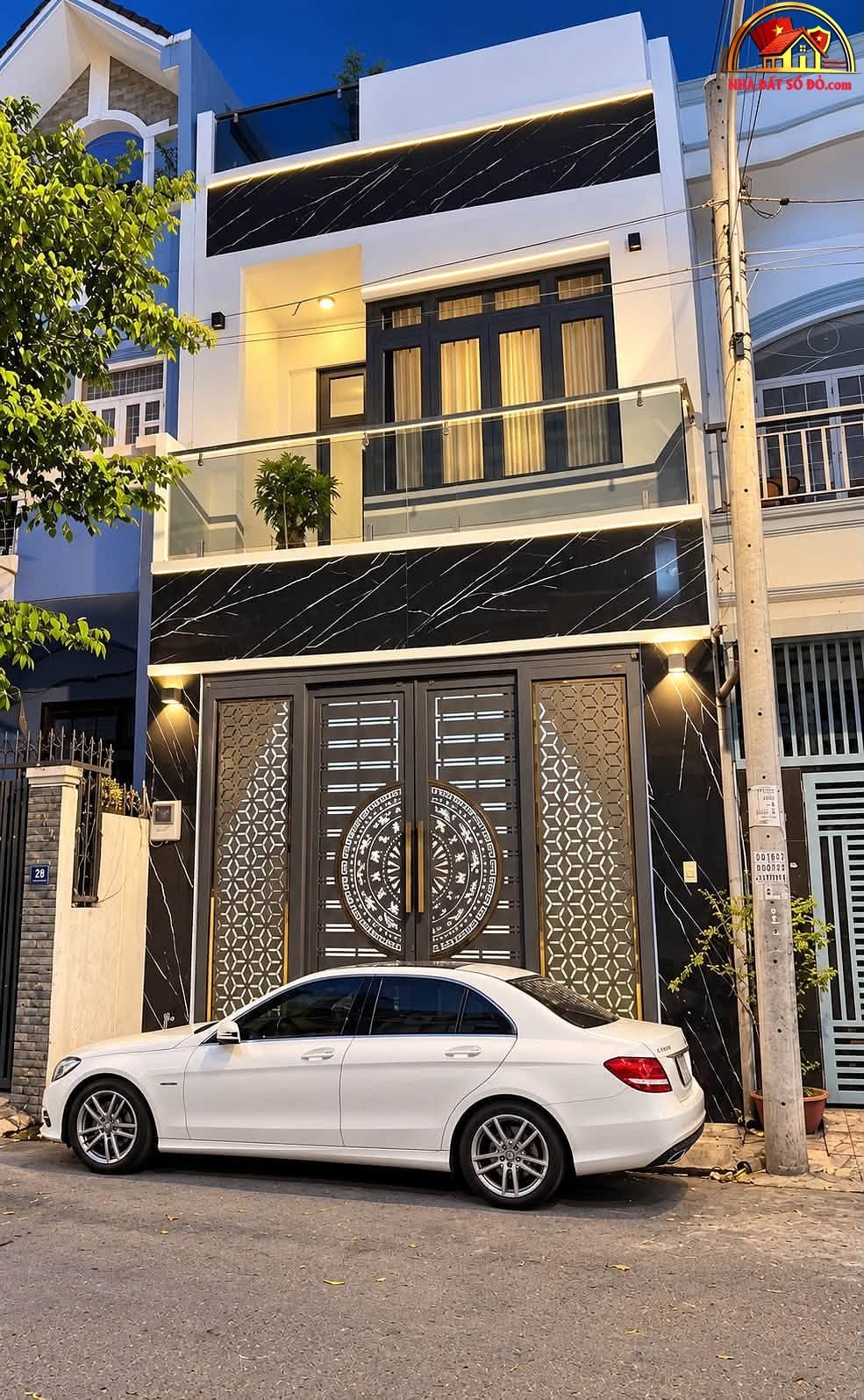 Nhà đất sổ đỏ TP.HCM – Bán nhà mới đẹp Tô Hiệu, hẻm xe hơi 7m, 74m2, giá 7.95 tỷ