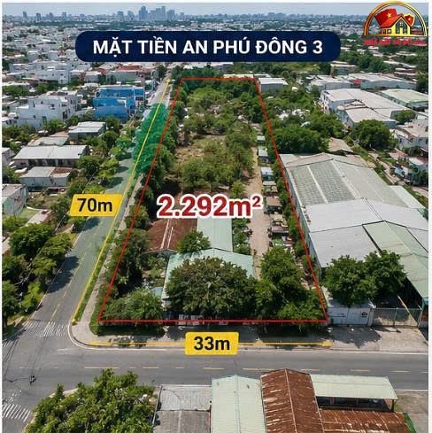 Cần bán gấp 2.292m² mặt tiền An Phú Đông 3, giá chỉ 50 tỷ – NHÀ ĐẤT BẤT ĐỘNG SẢN SỔ ĐỎ