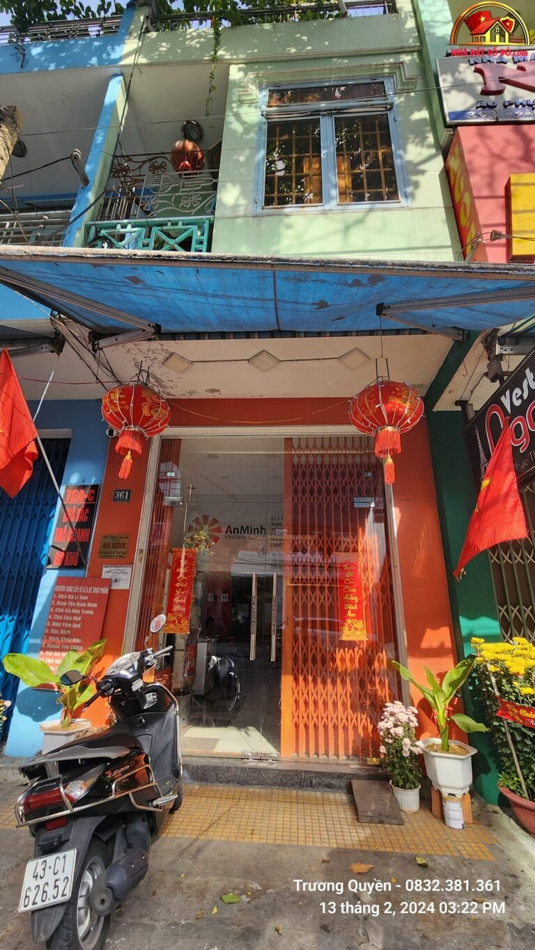 Nhà mặt phố Hoàng Diệu, Đà Nẵng – 76m2 giá 12,4 tỷ – Đầu tư sinh lời cao