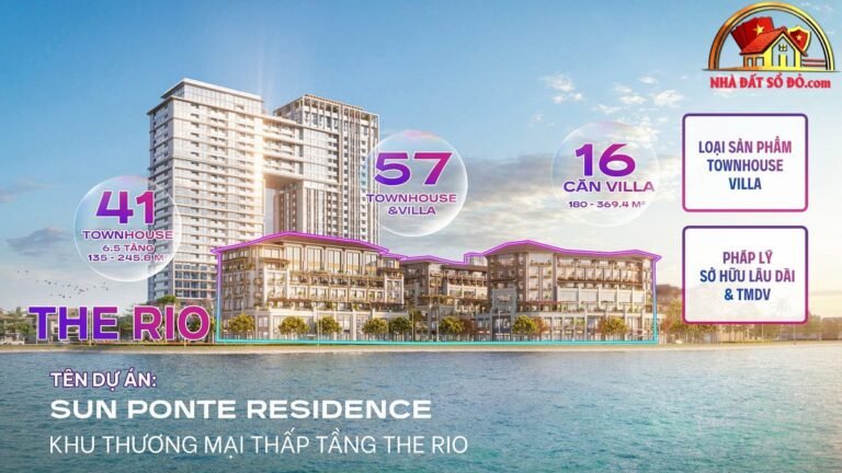 Nhà mặt phố 145m2 giá 18 tỷ gần cầu Rồng Đà Nẵng – Mở bán Townhouse và Villa – NHÀ ĐẤT BẤT ĐỘNG SẢN SỔ ĐỎ