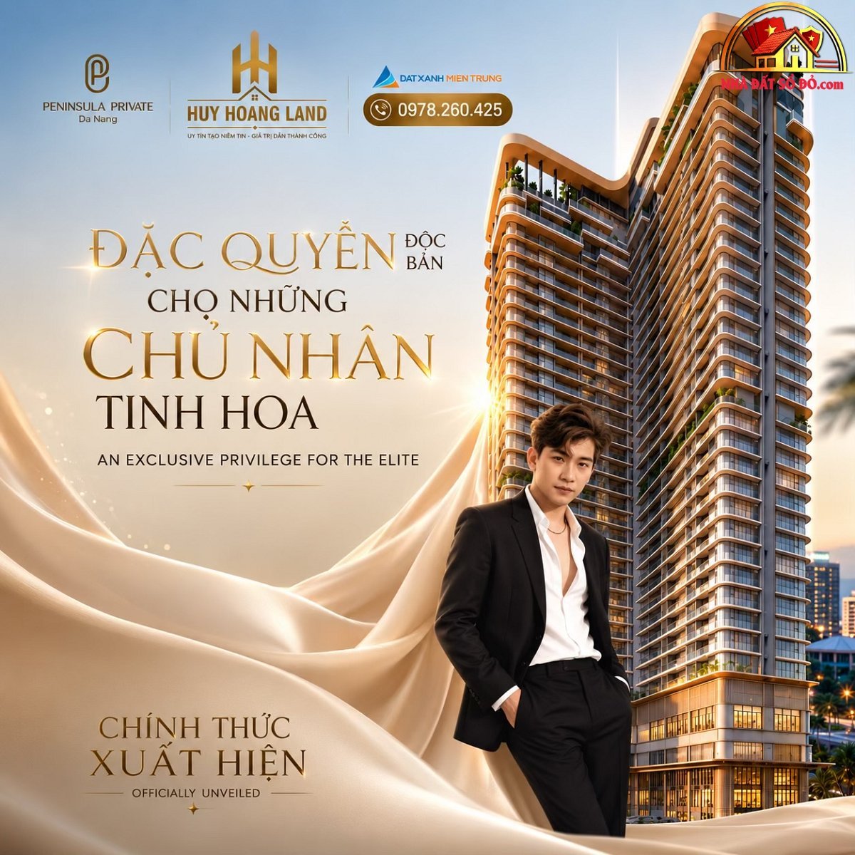 Căn hộ chung cư 36m2 giá 2,3 tỷ tại Peninsula Private – Đà Nẵng – NHÀ ĐẤT BẤT ĐỘNG SẢN SỔ ĐỎ
