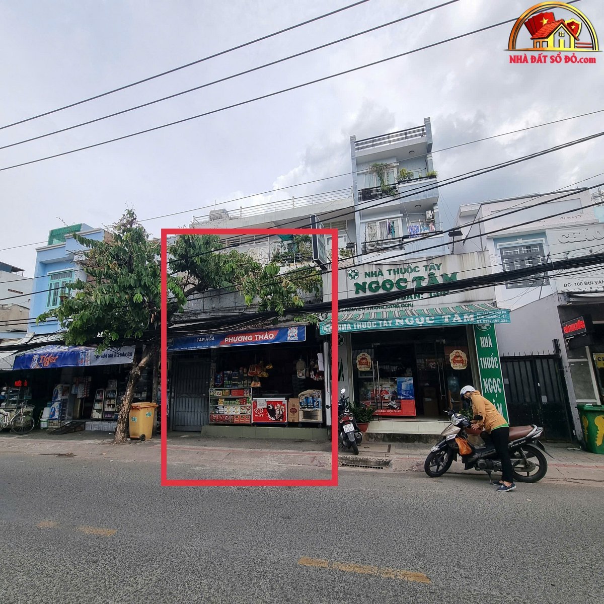 Nhà đất sổ đỏ mặt tiền Bùi Văn Ba Quận 7, thu nhập 60 triệu/tháng, giá 22.9 tỷ