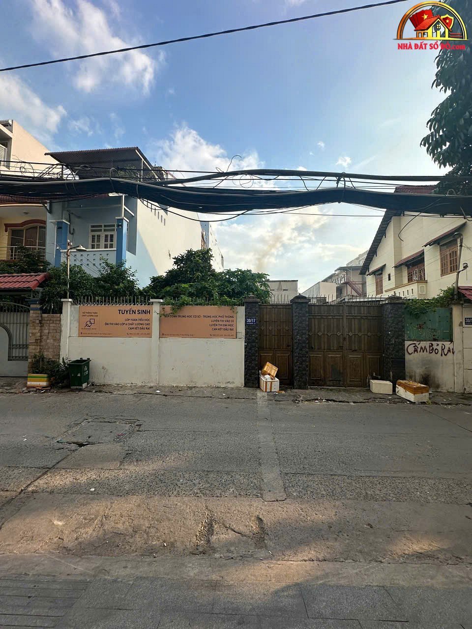 Đất thổ cư sổ đỏ 574m2 hẻm 30 Lâm Văn Bền Quận 7 TP.HCM